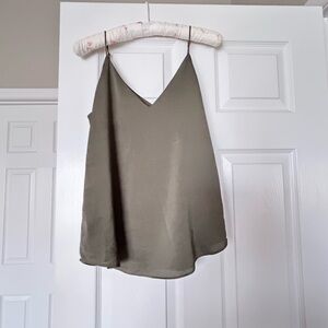 Express Olive Camisole Top
